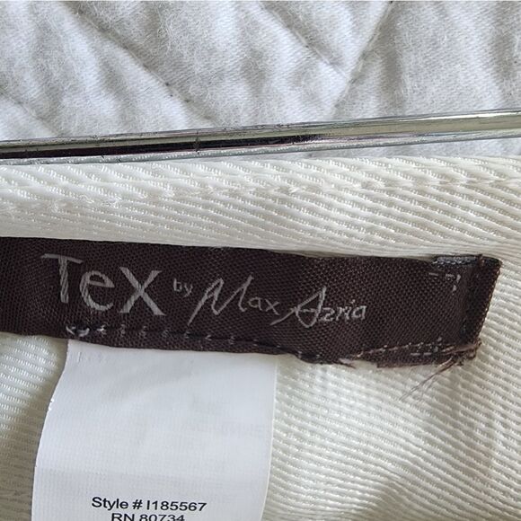 Tex by MaxAzria cropped midi Bermuda minimalist contemporary pants - Picture 9 of 11